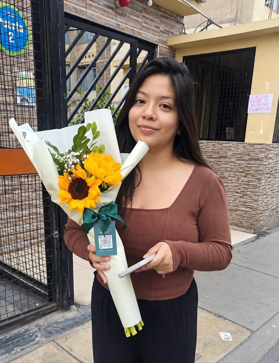 Fotografía de un cliente de Florería Jasmin