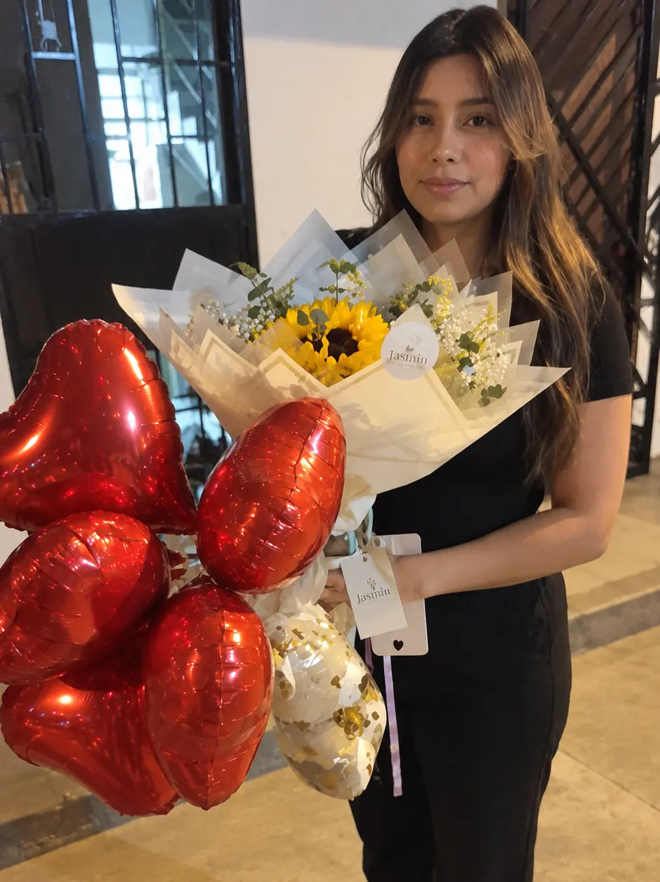 Fotografía de un cliente de Florería Jasmin