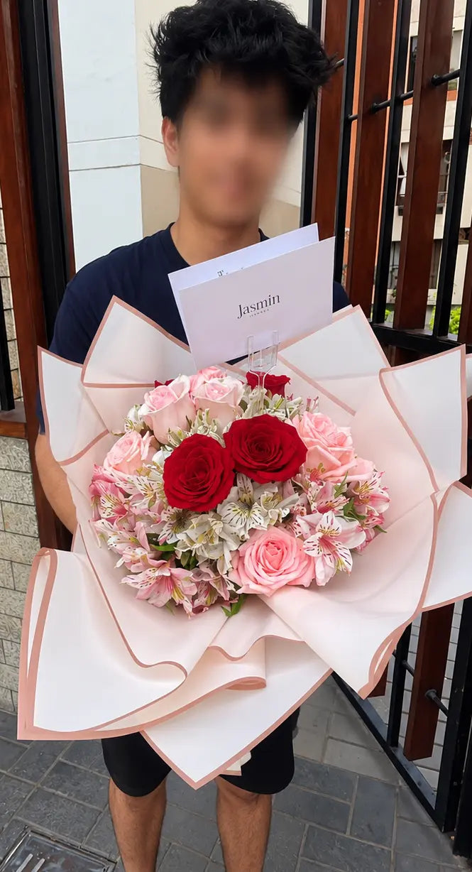 Fotografía de un cliente de Florería Jasmin