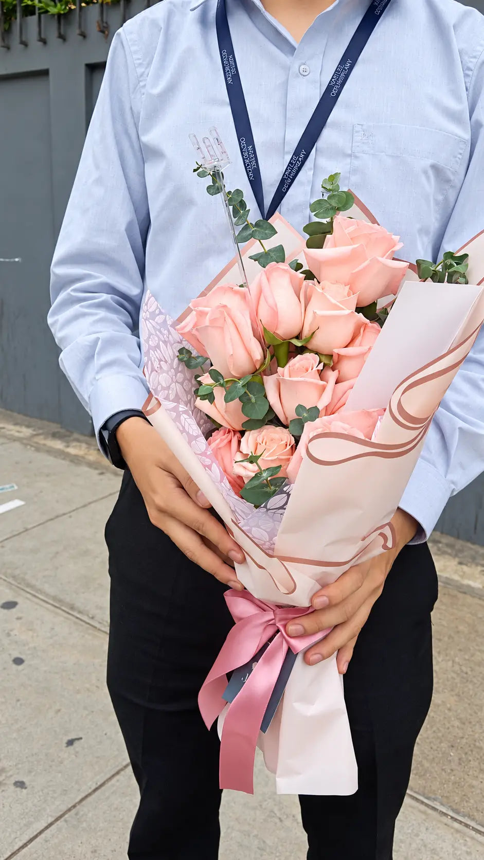 Fotografía de un cliente de Florería Jasmin