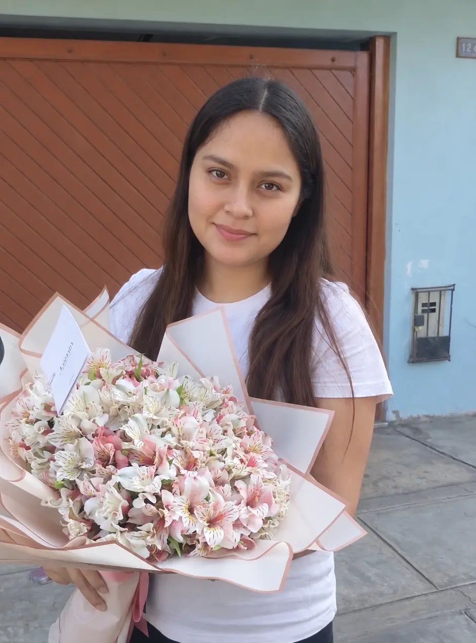 Fotografía de un cliente de Florería Jasmin
