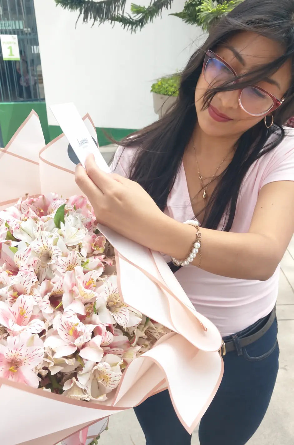 Fotografía de un cliente de Florería Jasmin