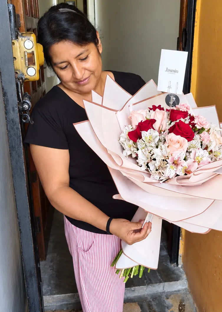 Fotografía de un cliente de Florería Jasmin