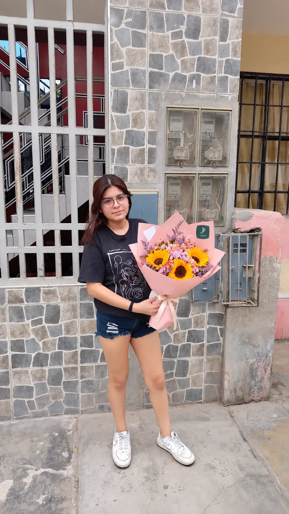 Fotografía de un cliente de Florería Jasmin