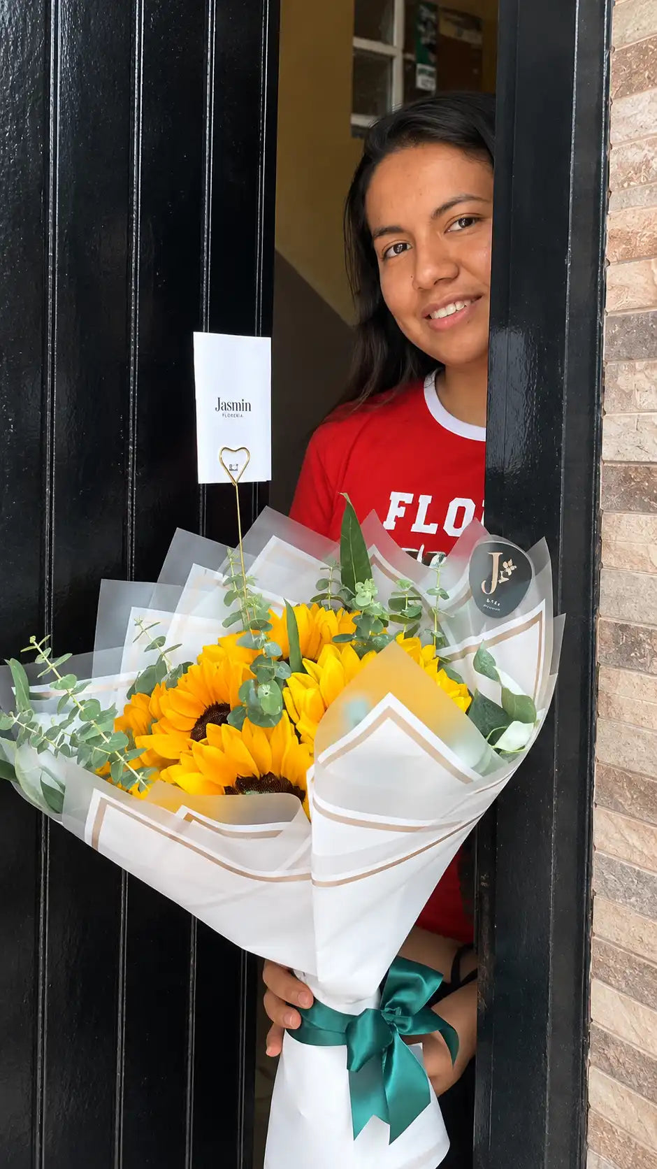Fotografía de un cliente de Florería Jasmin