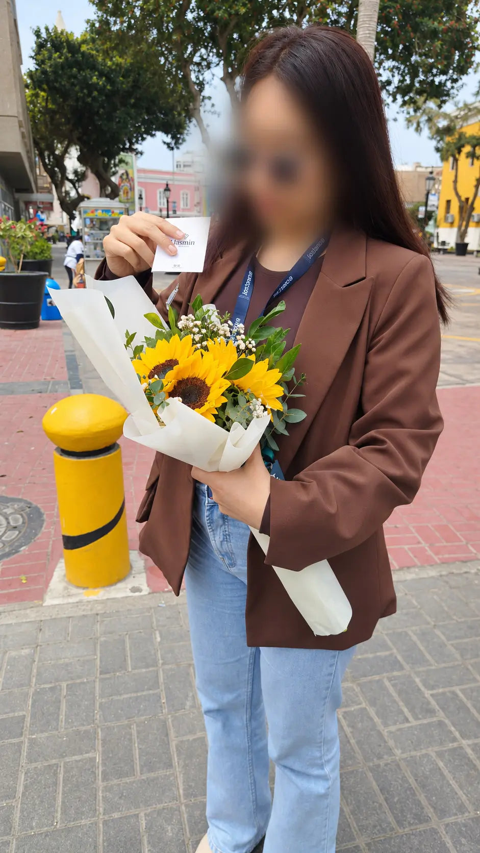 Fotografía de un cliente de Florería Jasmin