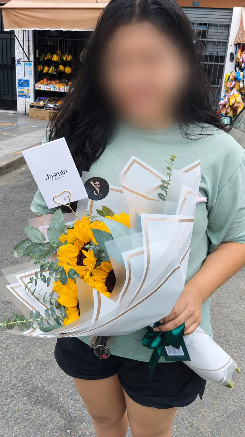 Fotografía de un cliente de Florería Jasmin