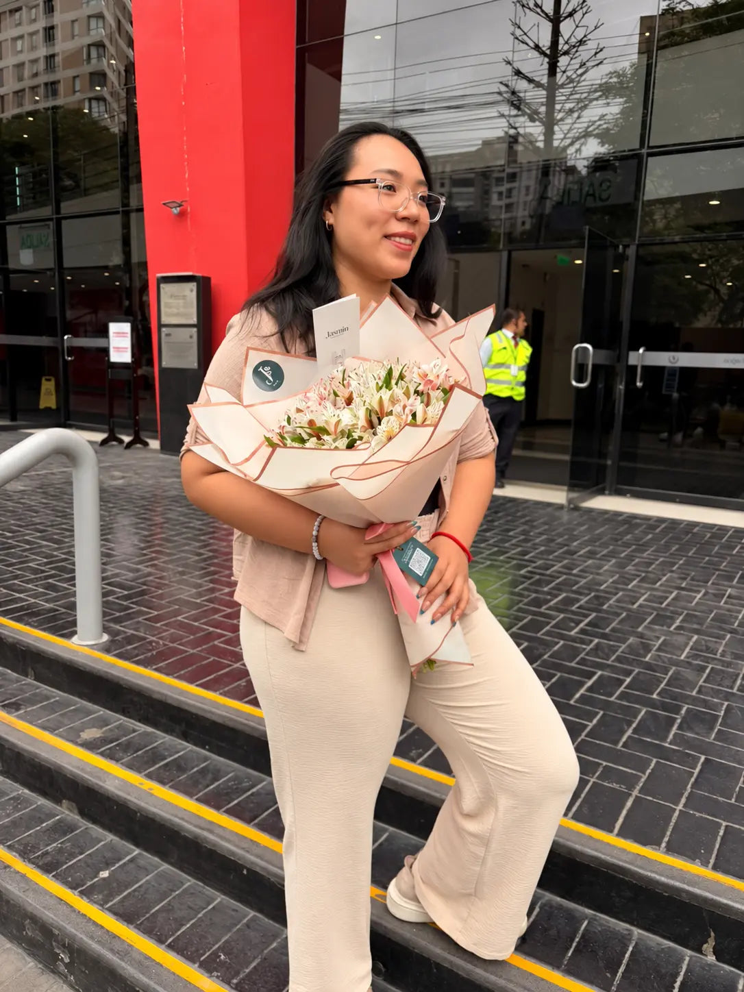 Fotografía de un cliente de Florería Jasmin