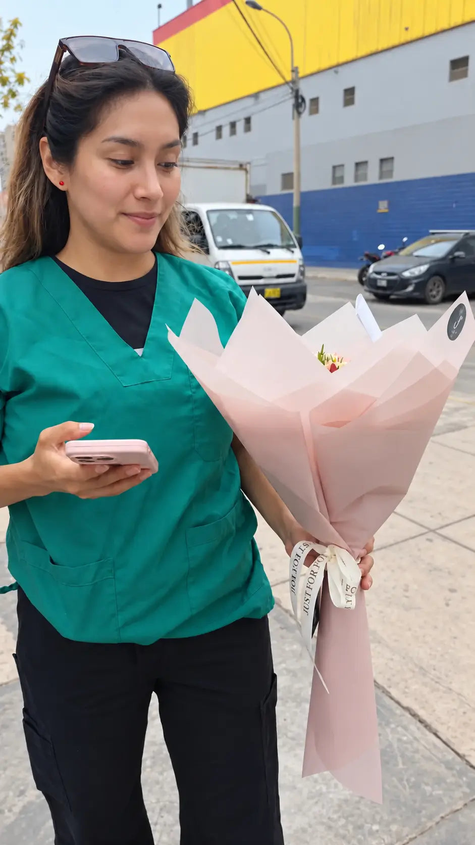 Fotografía de un cliente de Florería Jasmin