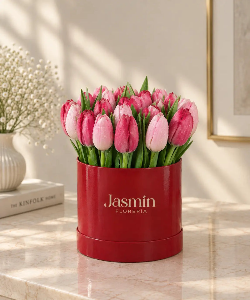 Box de 20 tulipanes